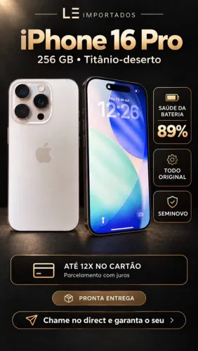 iPhone 15 Pro 256gb - Desert titanium