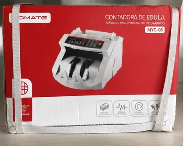 Contadora de Cédulas Tomate MYC-03 Nova Lacrada