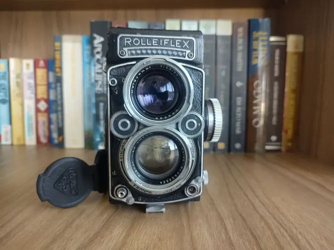 Câmera Analógica Rolleiflex 2.8f