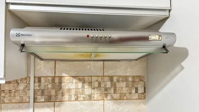 Depurador de Ar Electrolux Inox - Funcionando