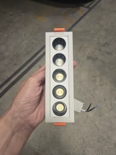 Picco 5 led spot embutido