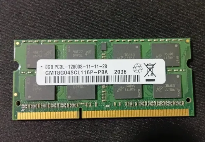 DDR3 8 GB PC3L