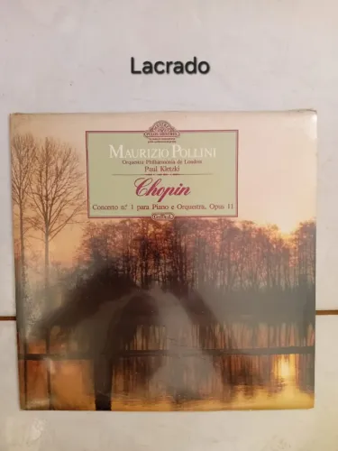 LP Chopin - Maurizio Pollini - Concerto Nº 1 - Vinil LACRADO