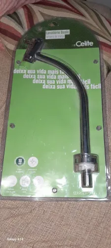 Torneira CELITE de bancada, inox, NOVA