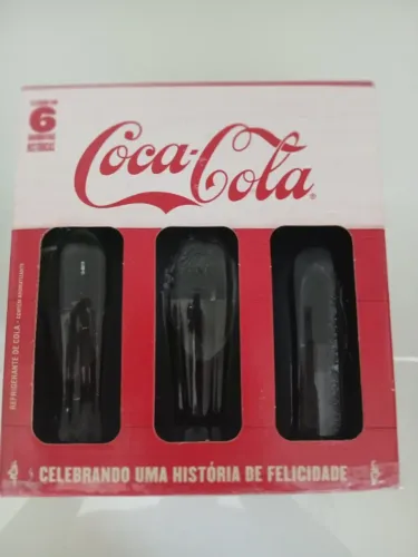 Kit Colecionador Coca-Cola Edição Comemorativa - 6 Garrafas Históricas