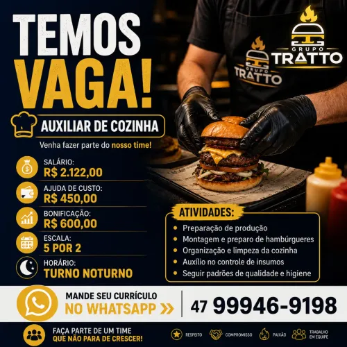 Vaga de emprego 5/2