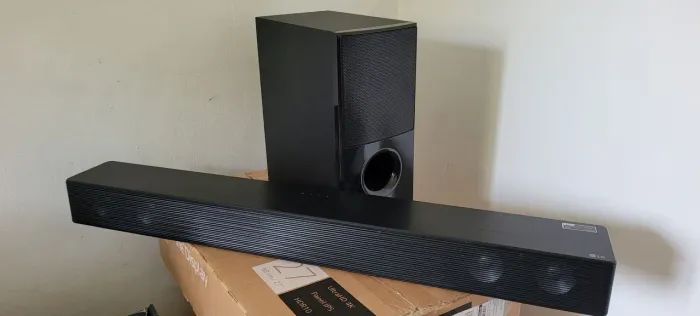 Soundbar LG SNH5 600W 4.1 + Subwoofer Sem Fio - Excelente Estado