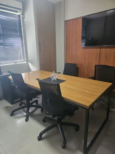 Mesa nogal reunião madeira em recife