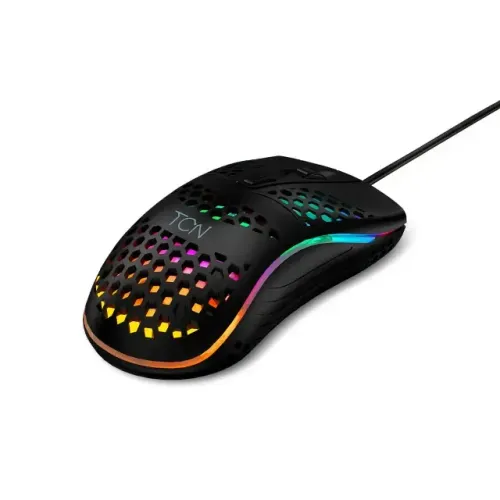 Mouse Gamer USB TCN Óptico 2400DPI 4 Botões Preto Frete Grátis