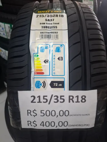 PNEU 215/35/18 WESTLAKE R$ 399,99 NO DINHEIRO OU PIX 