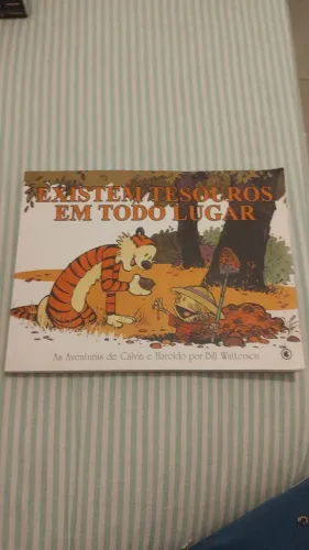 Calvin e Haroldo Existem tesouros em todo lugar quadrinho hq