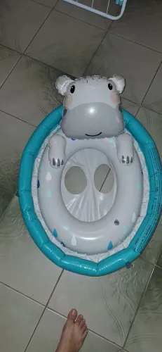 Bóia inflável para bebê com som (Baby boat)