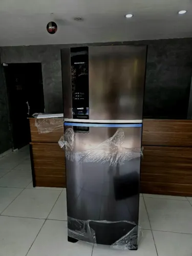 Geladeira Brastemp Frost Free 463L Black Inox
