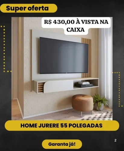 Home jurere Produto novo na caixa 55'polegadas