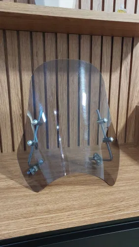 Bolha para-brisa fumê Interceptor