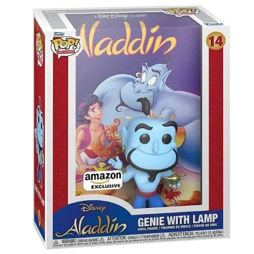 Funko Pop Vhs Cover Disney Aladdin Genie With Lamp 14