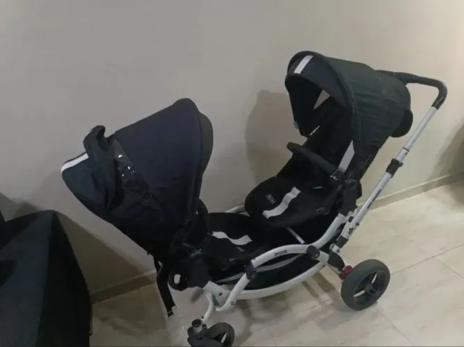 Carrinho de bebê gêmeos zoom ABC DESIGN 