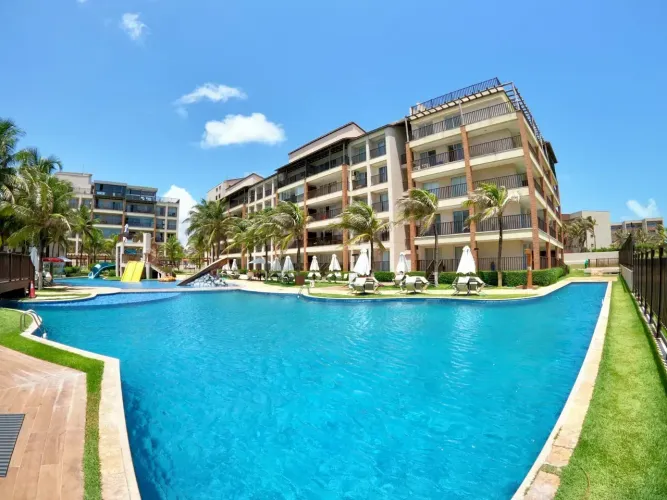 Beach Living Porto das Dunas  Mobiliado, 2 Quartos e Ao Lado do Beach Park