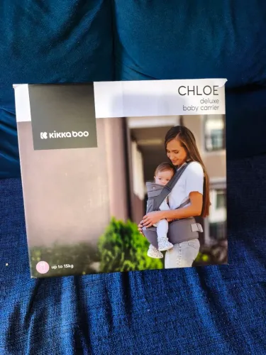 Canguru Kikka Boo Chloe Deluxe 3 em 1 - Seminovo - 1 Uso - Com Caixa