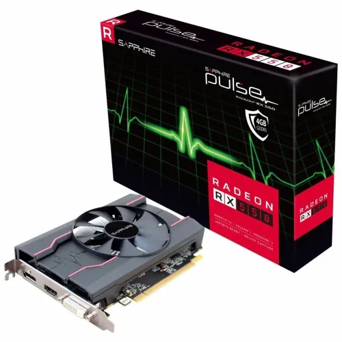 Placa de Vídeo SAPPHIRE Radeon RX 550 4GB GDDR5 DirectX 12 128-Bit