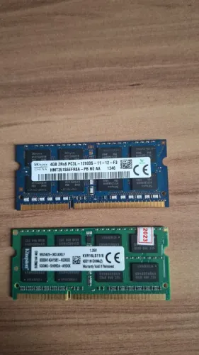 2X 4GB DDR3 MEMÓRIA RAM NOTEBOOK