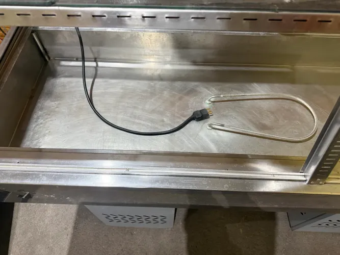 Vendo rechaud / richo / mesa quente de 8 cubas