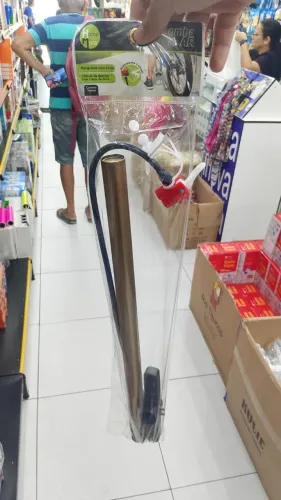 Bomba de Ar Manual Para Bicicleta Com Agulha e Adaptadores - Entrega Grátis