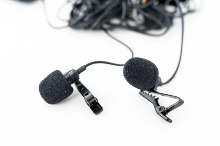 Microfone de Lapela Duplo BOYA BY-M1DM, Omni Direcional - Preto