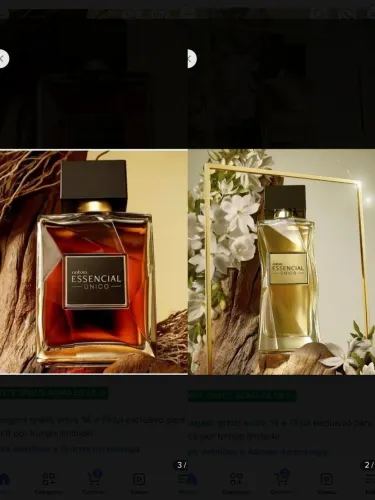 Perfume natura essencial único masculino e feminino