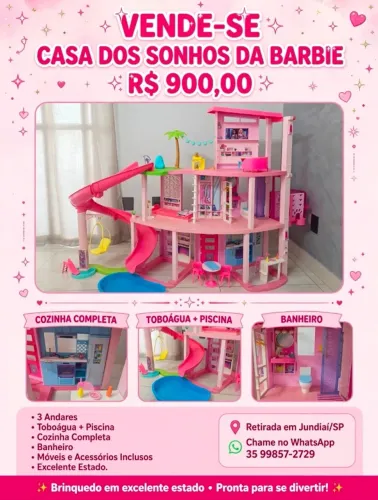Casa dos sonhos da Barbie
