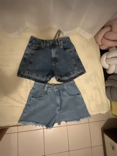 Dois shorts jeans novos n 38