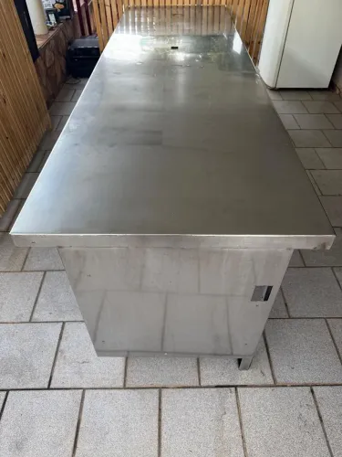 Vende-se Balcão de Aço Inox Super Reforçado
