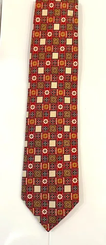 Gravata Christian Dior Monsieur, Made in Italy, 100% seda, peça vintage