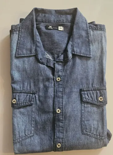 Camisa Jeans Hering - M