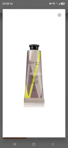 Creme Para Mãos Natura Ekos Breu Branco 40g - Novo / Original