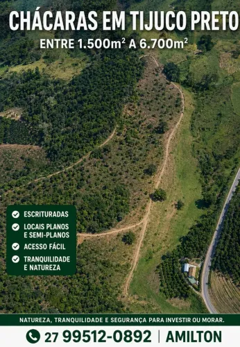? SÍTIOS NA SERRA COM VISTA PERMANENTE - A PARTIR DE R$ 50 MIL DIRETO COM PROPRIETÁRIO ?