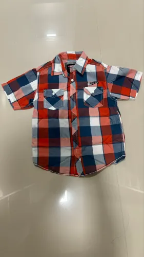 Camisa xadrez 6 anos 