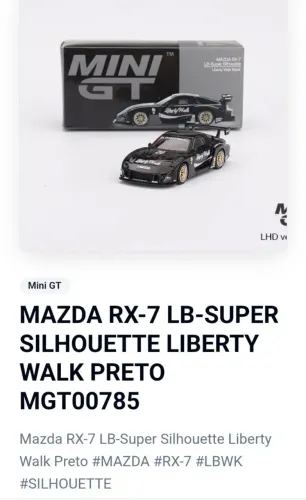 Mini GT Mazda RX-7 LBWK N° 785