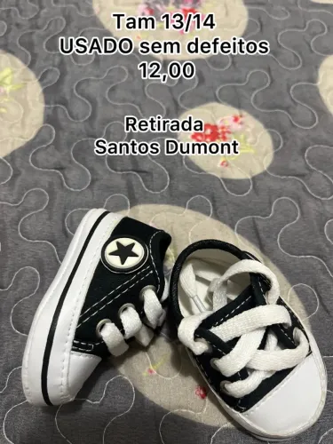 Tênis bebê tam 13/14