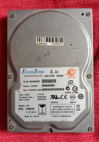 HD 160GB EXCELSTOR JÚPITER 