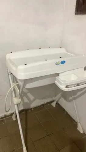 Banheira e trocador 