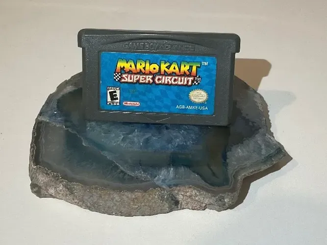 Cartucho do jogo Mario kart super Circui?t