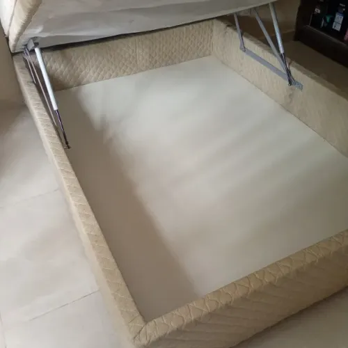 Cama box Baú Casal e Colção tamanho padrão