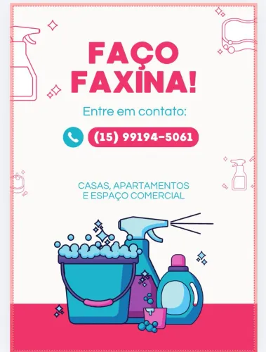 Serviço de Faxina..