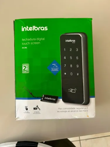 Fechadura Digital touch screen FR201 Intelbras