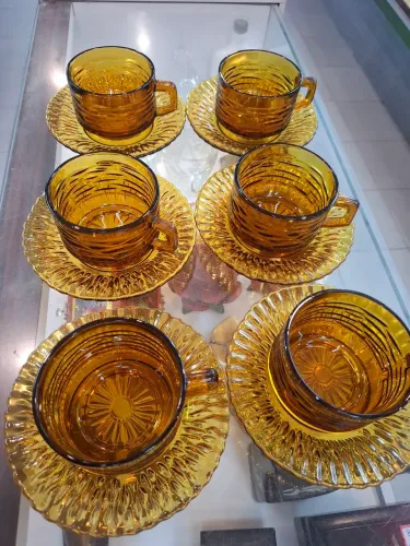 Conj Café em Âmbar