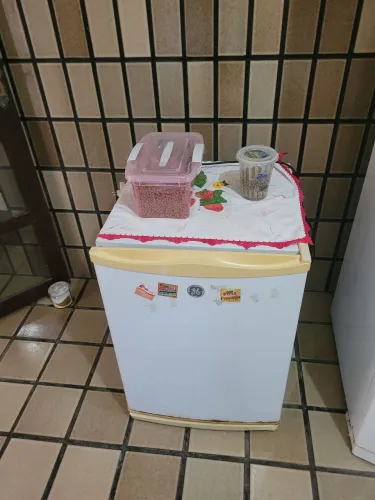 Geladeira e freezer e frigobar  semi nova