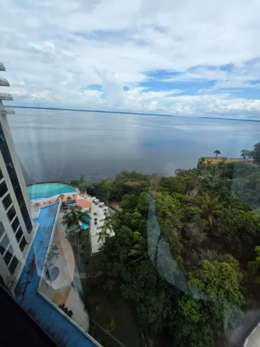Ap Tropical Executive Hotel vista pôr do sol - Ótimo para Investimento