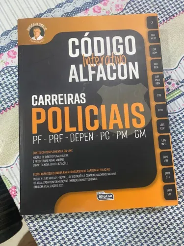 Novo Carreiras Policiais Código Interativo Alfacon 
