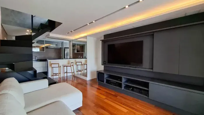 Duplex para aluguel e venda com 121m², 1 suíte, varanda gourmet, lavabo - Pinheiros